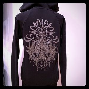 Rhinestoned Hoodie